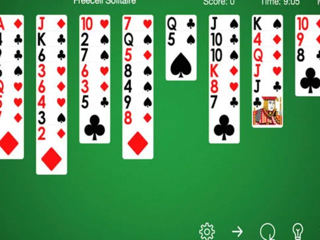 FreeCell Solitaire - Classic Deck Card Games
