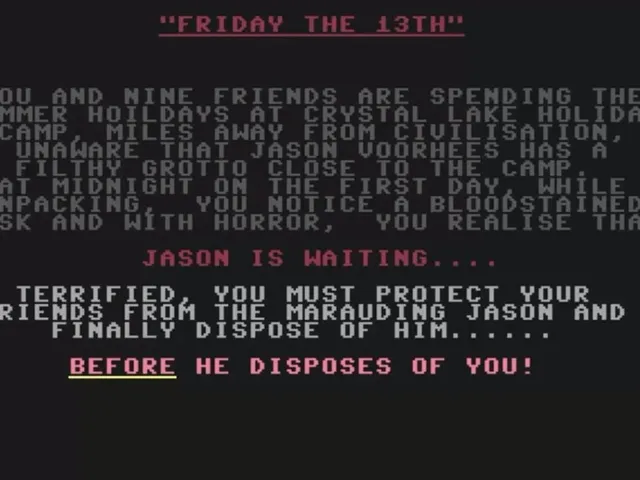 Friday the 13th: The Computer Game
