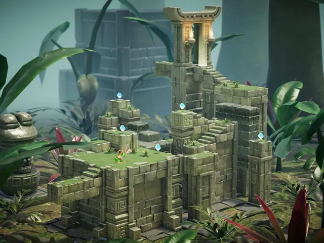 Frogger and the Rumbling Ruins