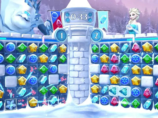Frozen Free Fall: Snowball Fight