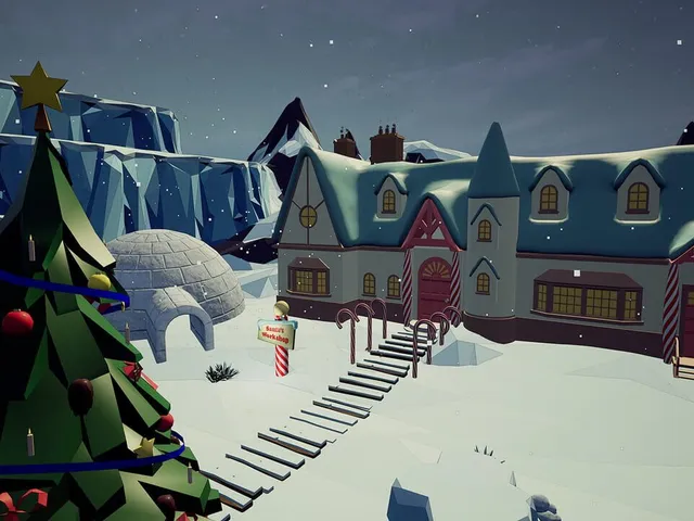 Fun Christmas Santa VR