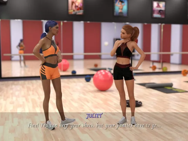 Futanari Sex: The Gym