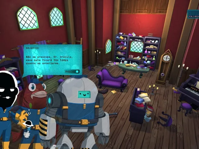 Galaxy Cleaners: Dracula's Castle