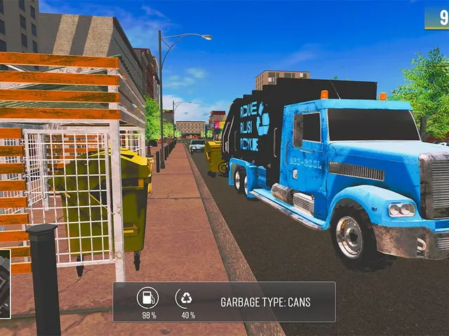 Garbage Driver Truck Simulator 2025