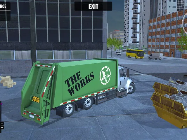 Garbage Truck Driving Simulator