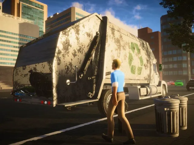 Garbage Truck Sim Driver Simulator 26