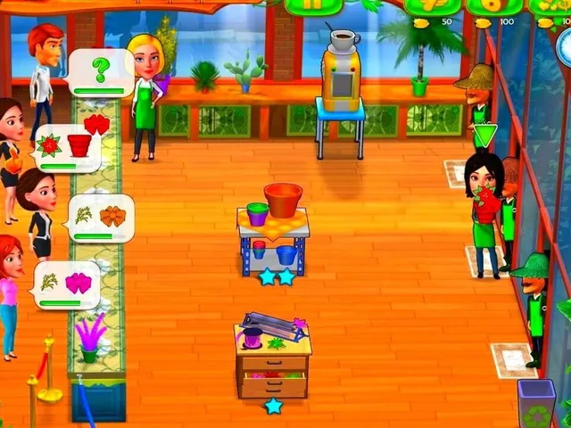 Garden Shop: Rush Hour!