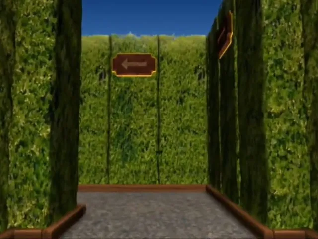 Garfield: A Tail of Two Kitties - Garfield's Maze Game