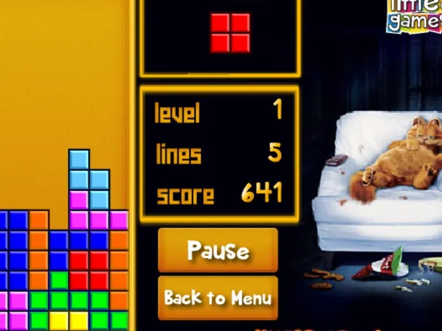 Garfield Tetris