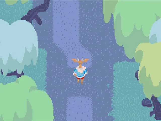 Gazelle in a Winter Coat