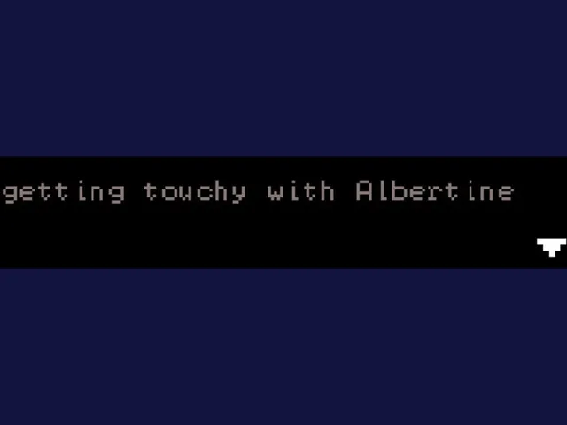 Getting Touchy with Albertine