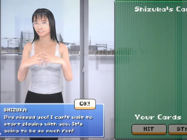 Girlfriend Strip Blackjack