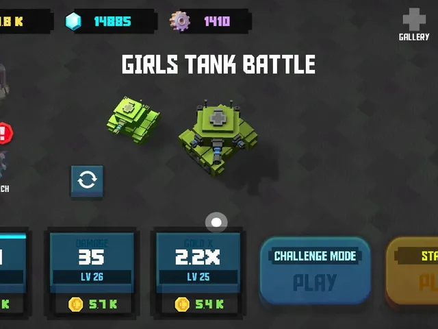 Girls Tank Battle
