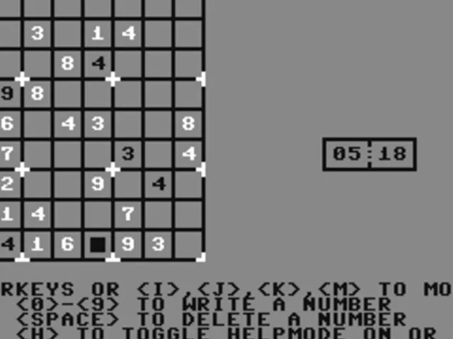 GNU Sudoku 64