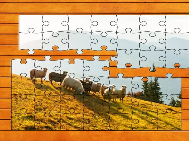 Golden Leaf Jigsaw Puzzles