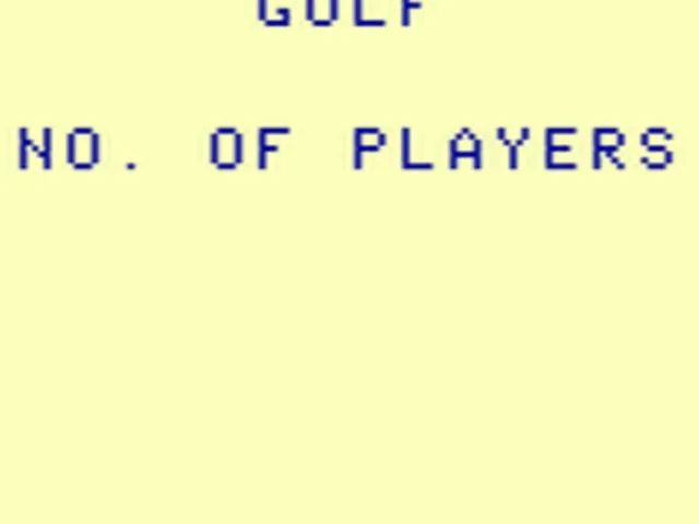 Golf