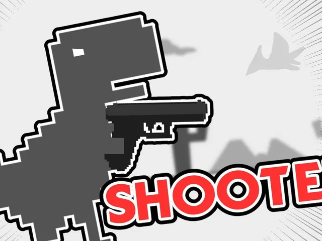 Google Dinosaur Shooter