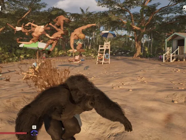 Gorilla Vs 100 Men