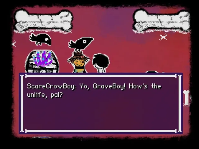 GraveBoy CrowFeet: A Quest for Skulls