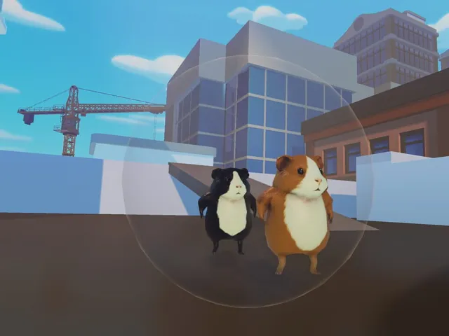 Guinea Pig Runaway Together