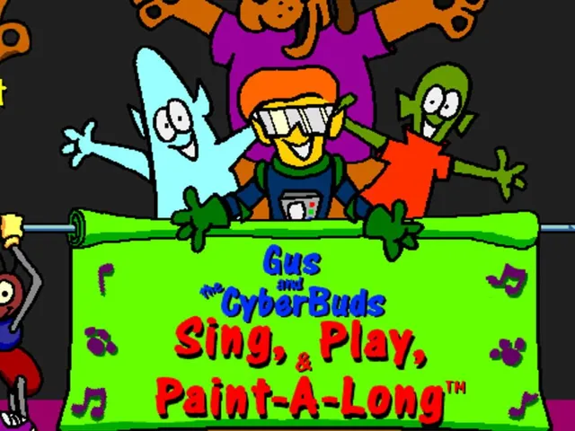 Gus and the Cyberbuds: Sing, Play & Paint-A-Long