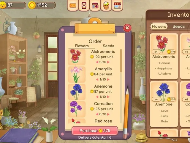 Hanako's flower shop