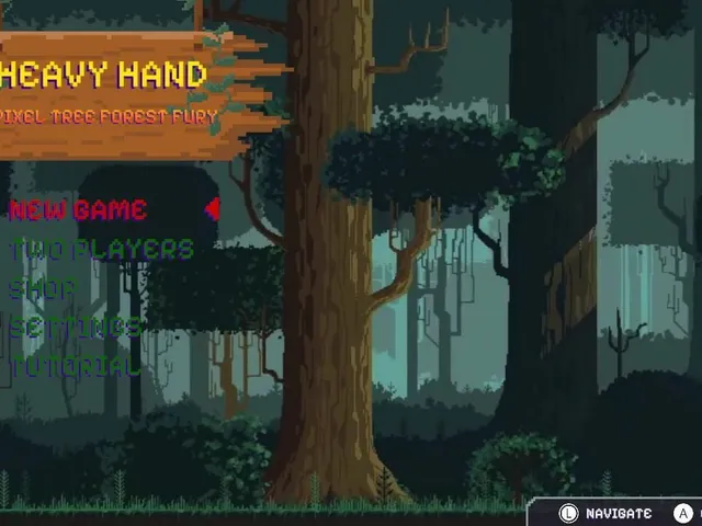 Heavy Hand: Pixel Tree Forest Fury