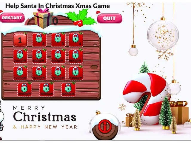 Help Santa In Christmas Xmas Game