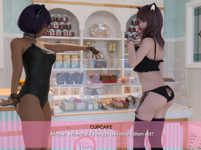 Hentai Girls: Neko Pastry