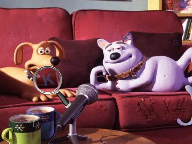 Hidden Alphabets: Wallace & Gromit