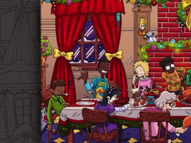 Hidden Cats in Christmas