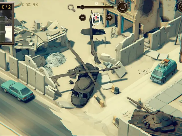 Hidden Desert War: Top-Down 3D