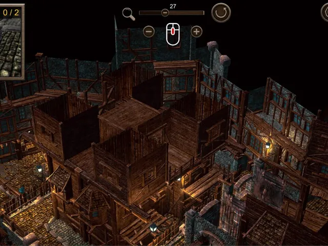 Hidden Haunted Town Top-Down 3D