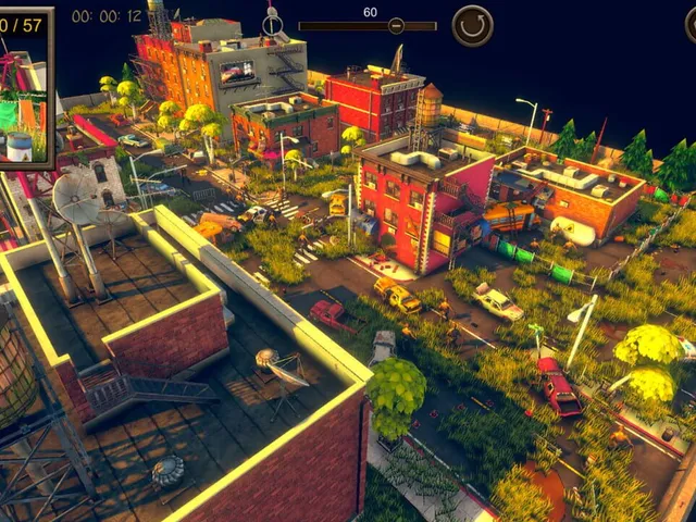 Hidden Post-Apocalyptic Top-Down 3D