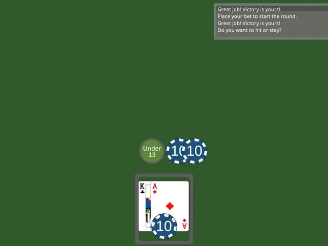 Hit and Stand Blackjack