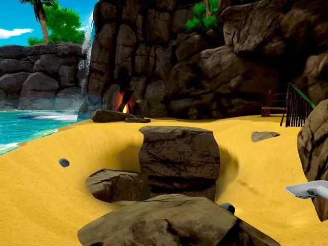 Hole Digging Beach Simulator