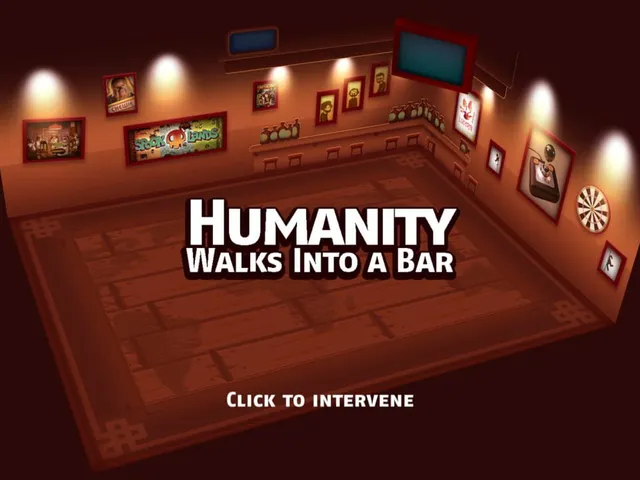 Humanity Walks Into a Bar