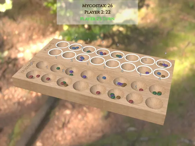 Hus: The 4-Row Mancala