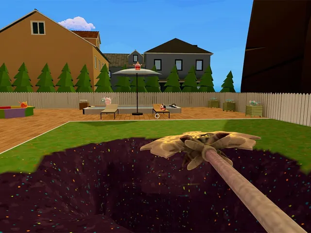 I Am Busy Digging a Hole