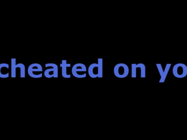 I Cheated on You