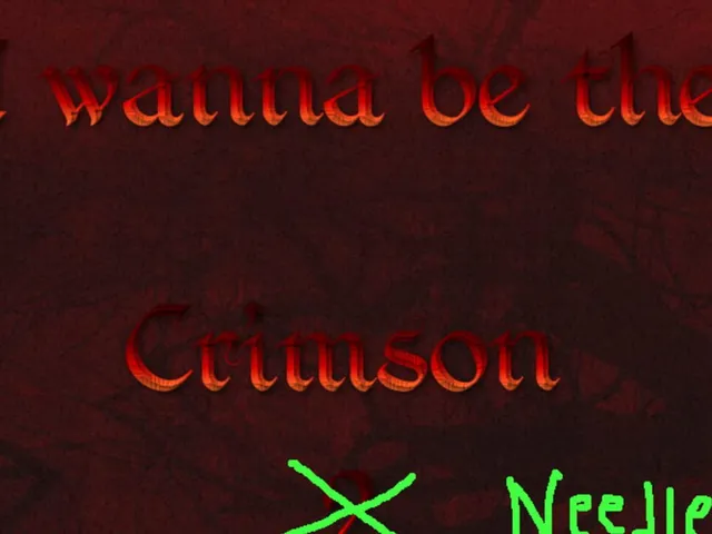 I Wanna Be The Crimson Needle