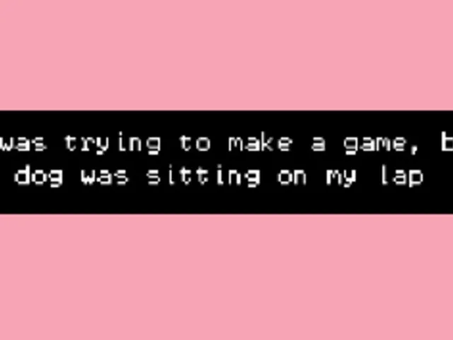 I Was Trying to Make a Game, But My Dog Was Sitting On My Lap