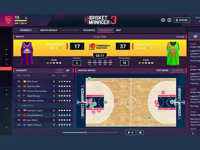 Ibasket Manager 3: Online Basketball Manager