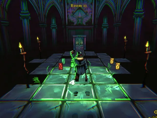 Illumination of Mansion