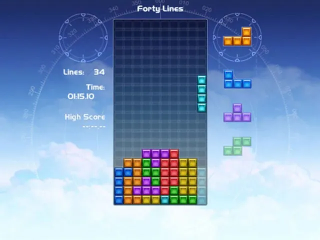 In-Flight Tetris