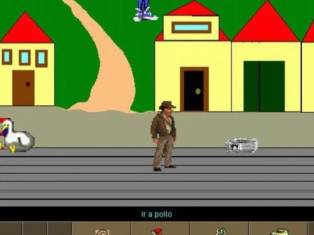 Indy y el pollo maldito