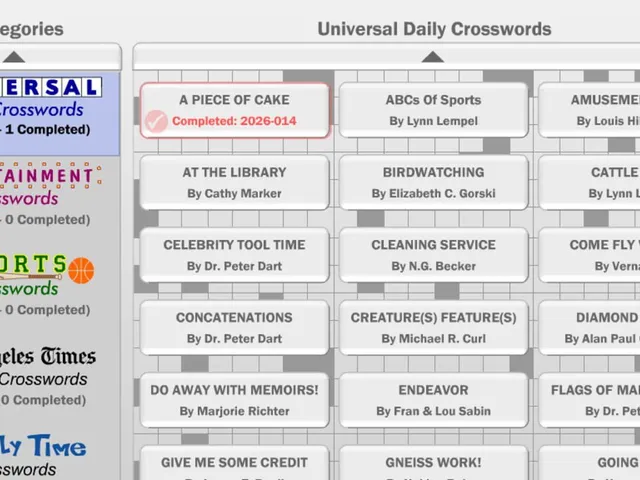 Infinite Crosswords