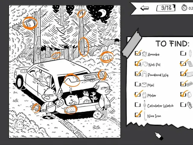 Ink Enigma: Hidden Object Challenges