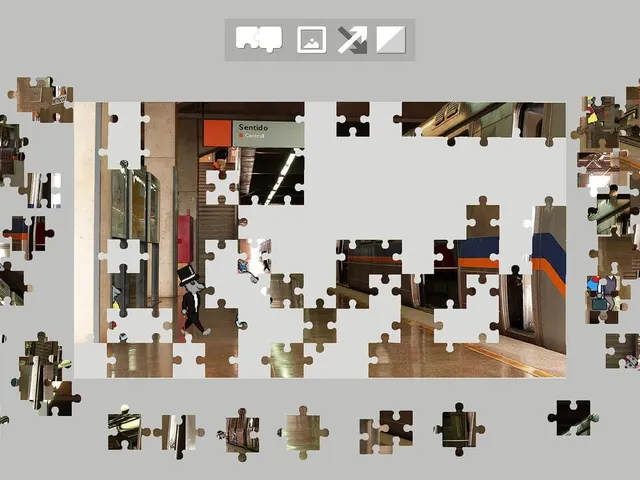 Invisible Services: Pixel Art Jigsaw Puzzle