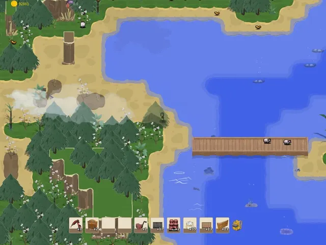Island and Factories